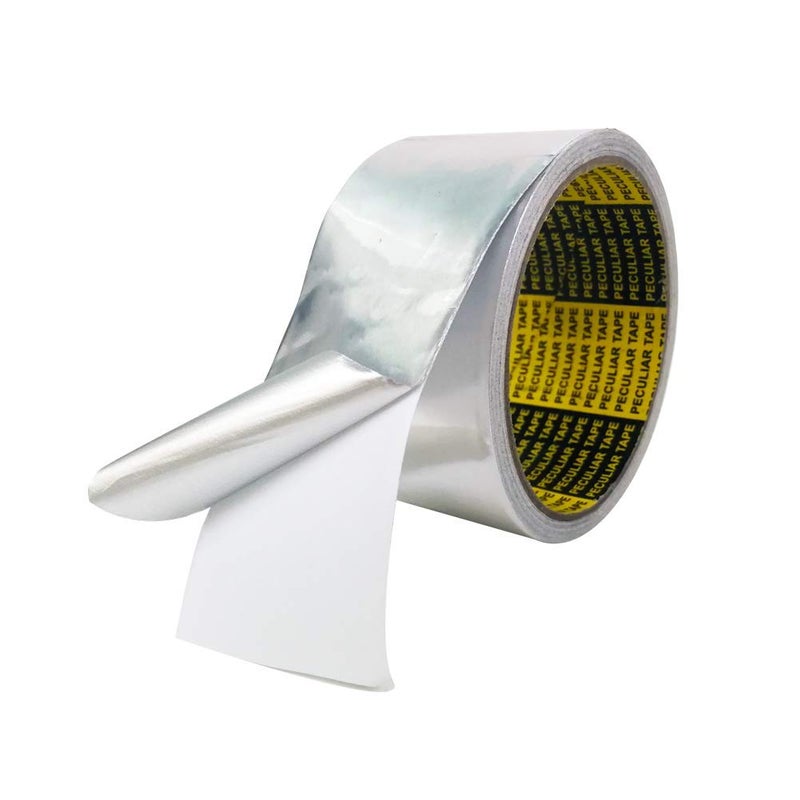 HEATIT Aluminum Foil Tape Professional Grade 2 inch x 30 feet (10yard Length) Thick 5.3mil (2.4mil foil and 2.9mil Backing Paper) for HVAC, Ducts, Pipes, Metal Repair, Heating Cable Application etc - Image 3
